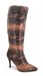 Fashion knee high boot special heel boot