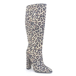 Hot sale block heel knee high boot comfortable boot