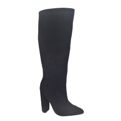 Fashion block heel knee high boot comfortable boot