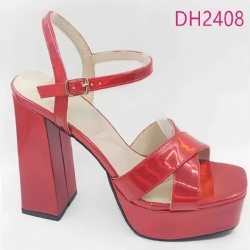 2024 fashion block heel sandal