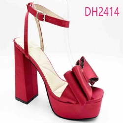 2024 fashion block heel sandal