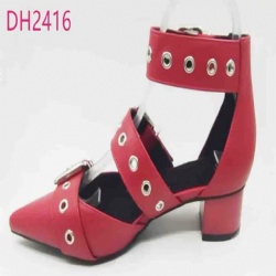 2024 fashion block heel sandal