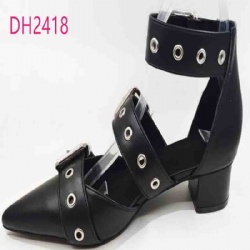 2024 fashion block heel sandal