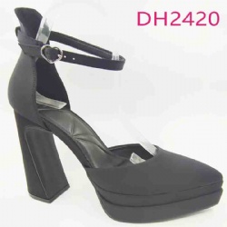 2024 fashion block heel sandal