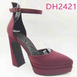 2024 fashion block heel sandal