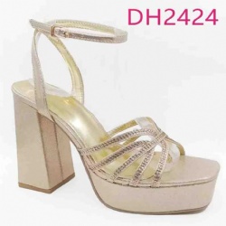 2024 fashion block heel sandal