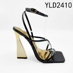 2024 fashion block heel sandal