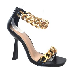 Hot sale fashion special heel  sandal  reorder styles