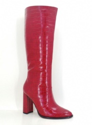 Hot sale 2022 block heel  knee high boot